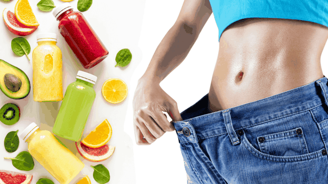 Giảm cân bằng detox